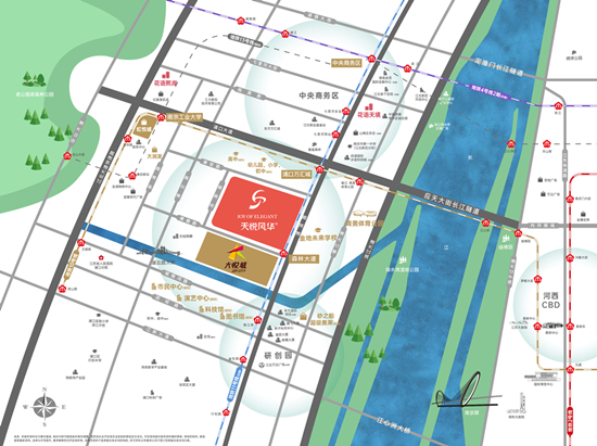 天悦风华位置图