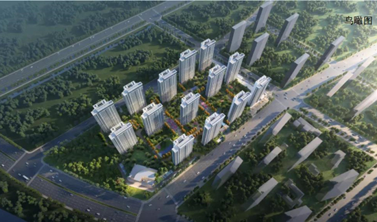 越秀天萃的规划图