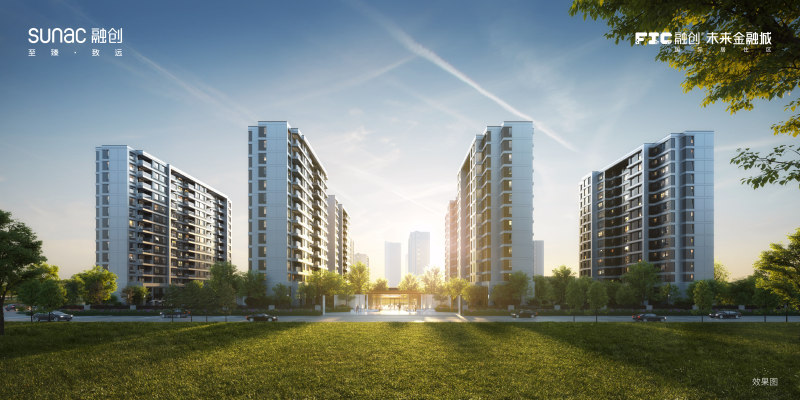 融创未来金融城楼盘图片