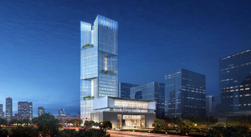 金砖国家新开发银行总部大楼楼盘图片