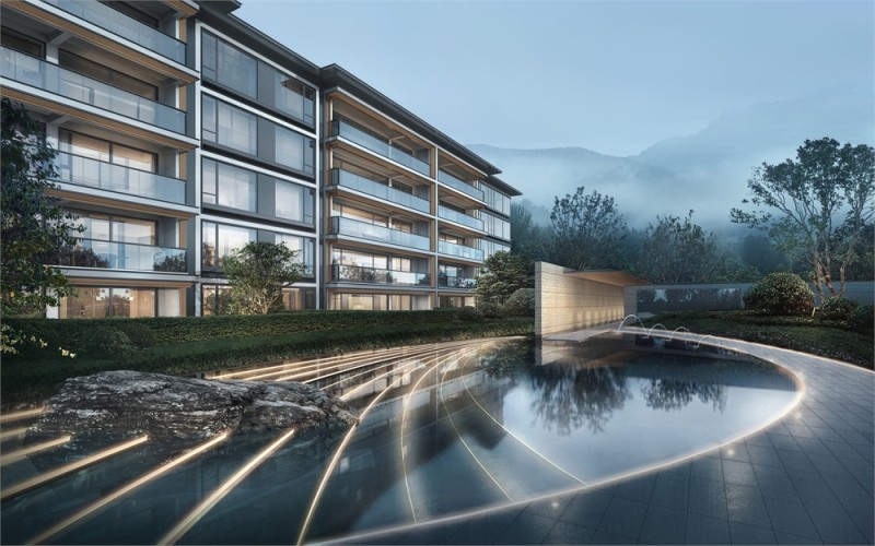 大华春山明月楼盘图片