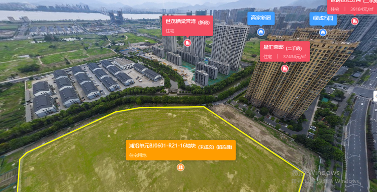 浦沿单元BJ地块楼盘图片