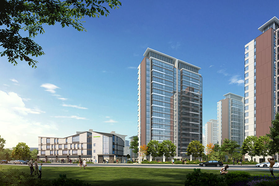 置地瑞玺楼盘图片