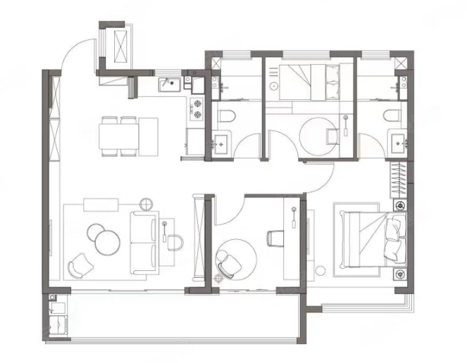  0室0厅0卫 112㎡户型图