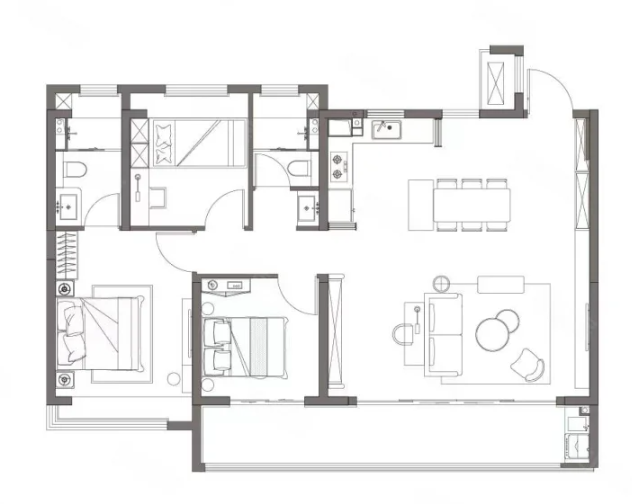  0室0厅0卫 128㎡户型图