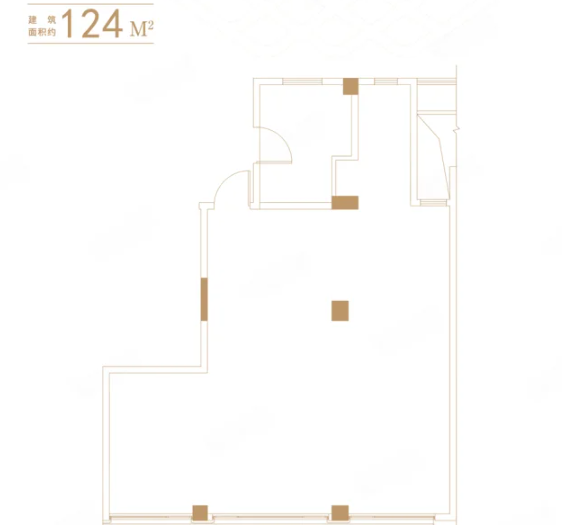 0室0厅0卫 124㎡户型图