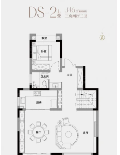  0室0厅0卫 146㎡户型图