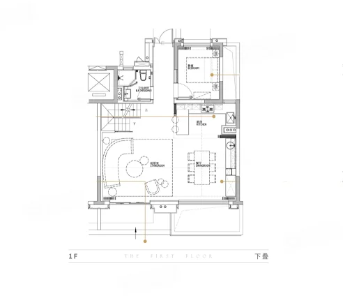  4室2厅3卫 158㎡户型图