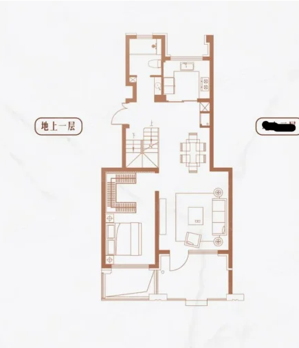  4室2厅2卫 166㎡户型图