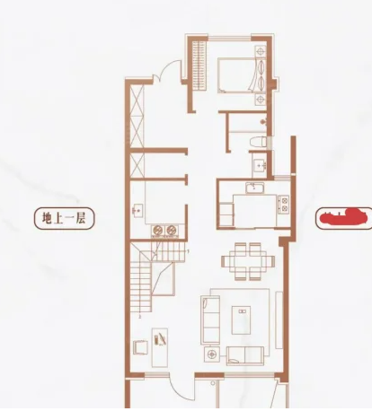  4室2厅2卫 193㎡户型图