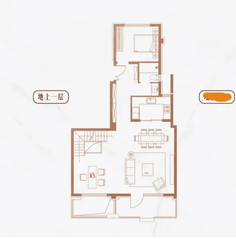  4室2厅2卫 211㎡户型图