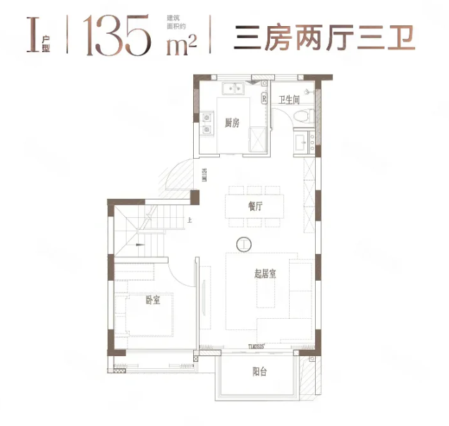  0室0厅0卫 135㎡户型图