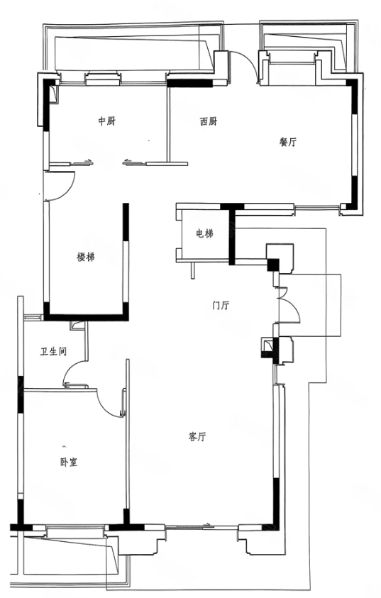  0室0厅0卫 210㎡户型图