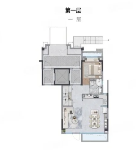 4室2厅2卫 142㎡户型图